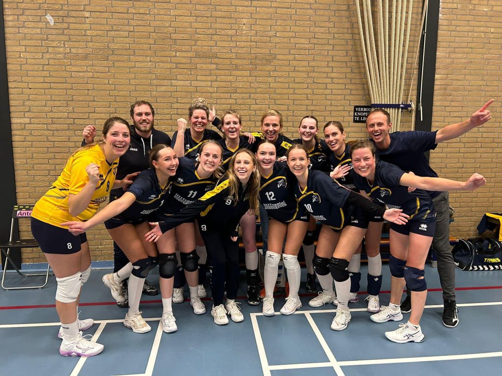 Derde winst op rij voor dames 1